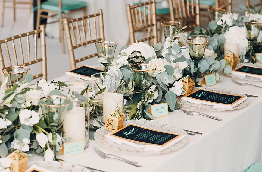 menu boda